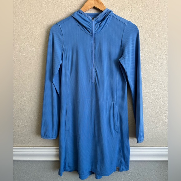 LL Bean Sand Beach Hooded Tunic Cover Up XS - Picture 6 of 6
